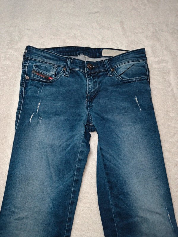 Women Diesel Skinzee Blue Skinny W25 L32 (EU 34/XS) Jeans