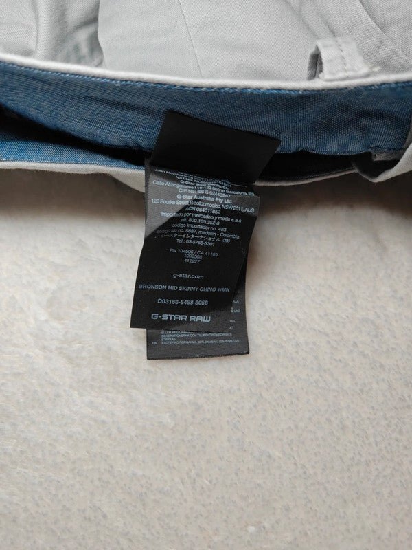 Women G - Star RAW Bronson Grey Skinny W23 L32 (EU 34/XS) Trousers
