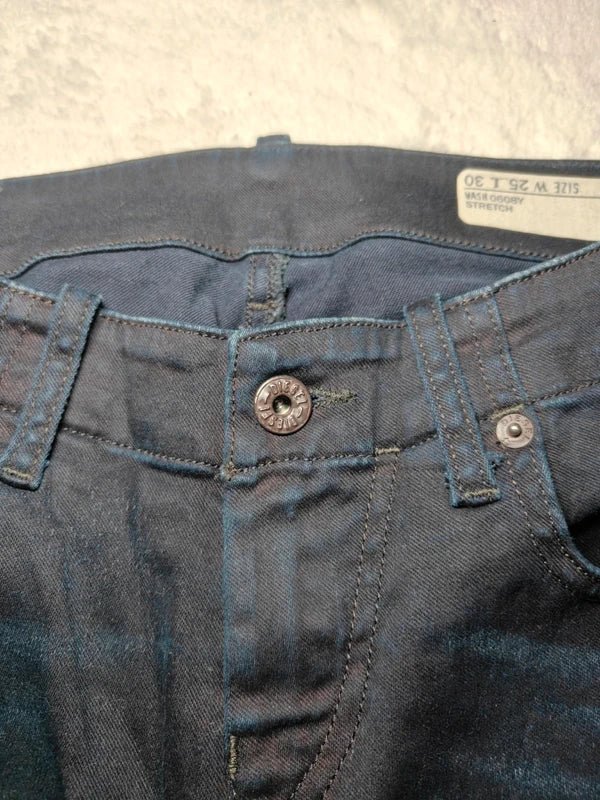 Women Diesel Grupee Dark Blue Slim W25 L30 (EU 34/XS) Jeans