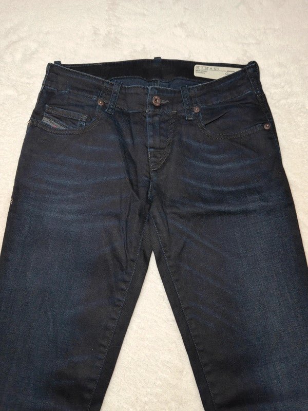 Women Diesel Grupee Dark Blue Slim W25 L30 (EU 34/XS) Jeans