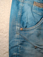 Women Diesel Fayza - Ne Light Blue Relaxed W27 (EU 36/S) Jeans
