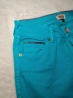 Women Tommy Hilfiger Sophie Aqua Blue Skinny W27 L32 (EU 36/S) Jeans