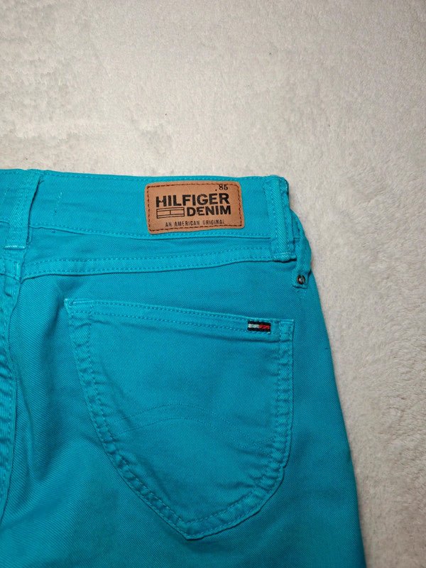 Women Tommy Hilfiger Sophie Aqua Blue Skinny W27 L32 (EU 36/S) Jeans