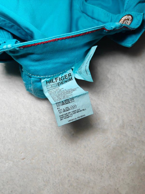 Women Tommy Hilfiger Sophie Aqua Blue Skinny W27 L32 (EU 36/S) Jeans