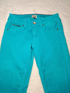 Women Tommy Hilfiger Sophie Aqua Blue Skinny W27 L32 (EU 36/S) Jeans
