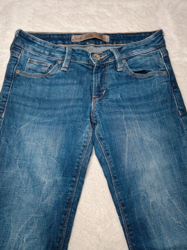 Women Guess Blue Skinny W27 (EU 36/S) Jeans