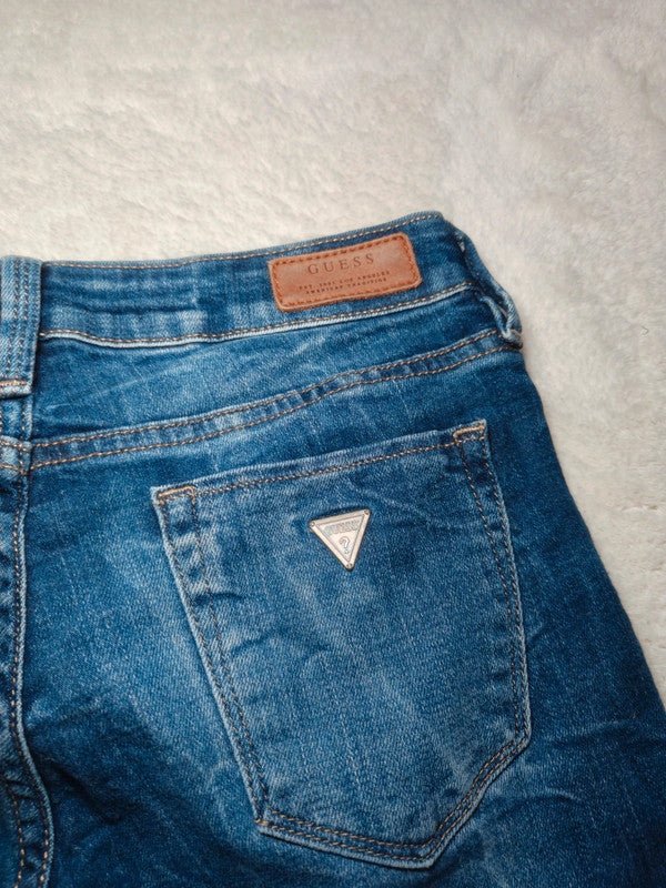 Women Guess Blue Skinny W27 (EU 36/S) Jeans