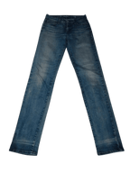 Women Levi's Demi Curve Blue Slim W24 L32 (EU 34/XS) Jeans