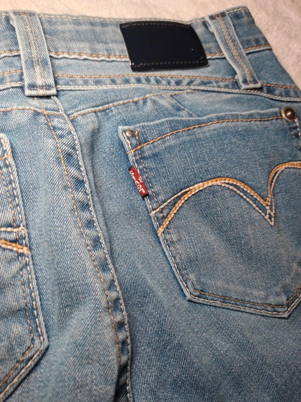 Women Levi's Demi Curve Blue Skinny W27 L32 (EU 36/S) Jeans