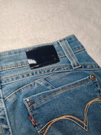 Women Levi's Demi Curve Blue Skinny W27 L32 (EU 36/S) Jeans