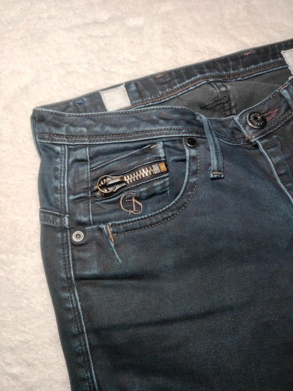 Women G - Star RAW Ocean Dark Blue Skinny W28 L32 (EU 38/M) Jeans