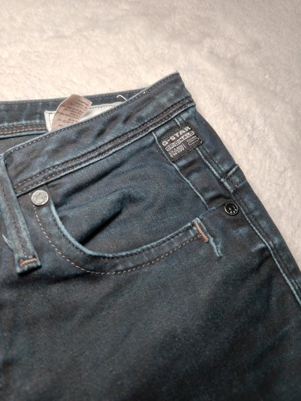 Women G - Star RAW Ocean Dark Blue Skinny W28 L32 (EU 38/M) Jeans