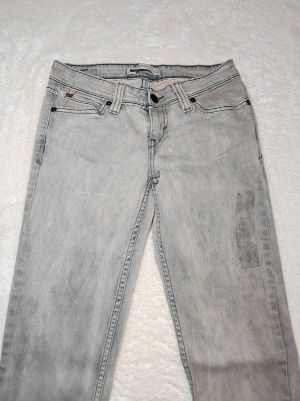 Women Levi's Demi Curve Grey Skinny W25 L32 (EU 34/XS) Jeans