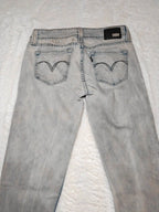 Women Levi's Demi Curve Grey Skinny W25 L32 (EU 34/XS) Jeans
