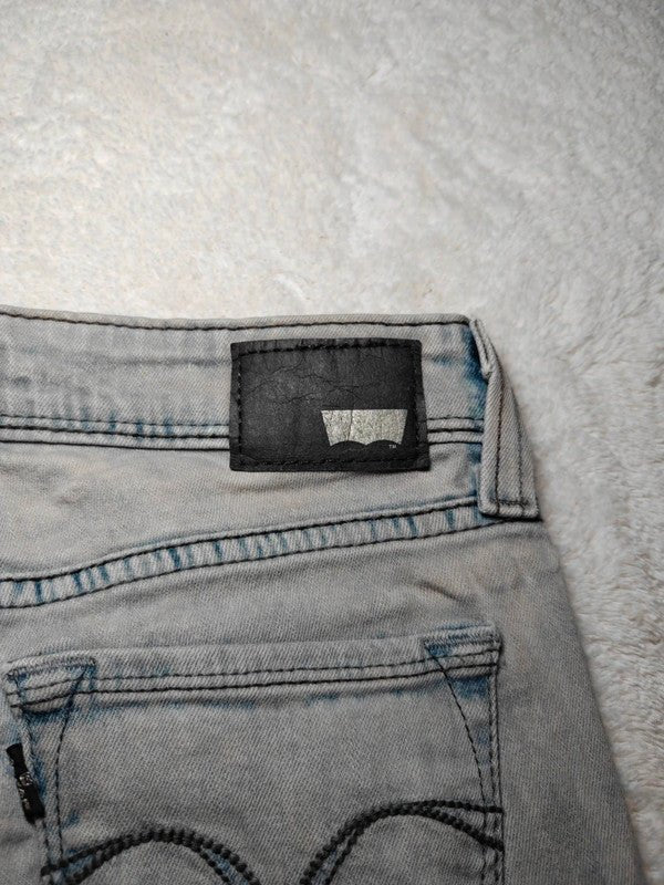 Women Levi's Demi Curve Grey Skinny W25 L32 (EU 34/XS) Jeans