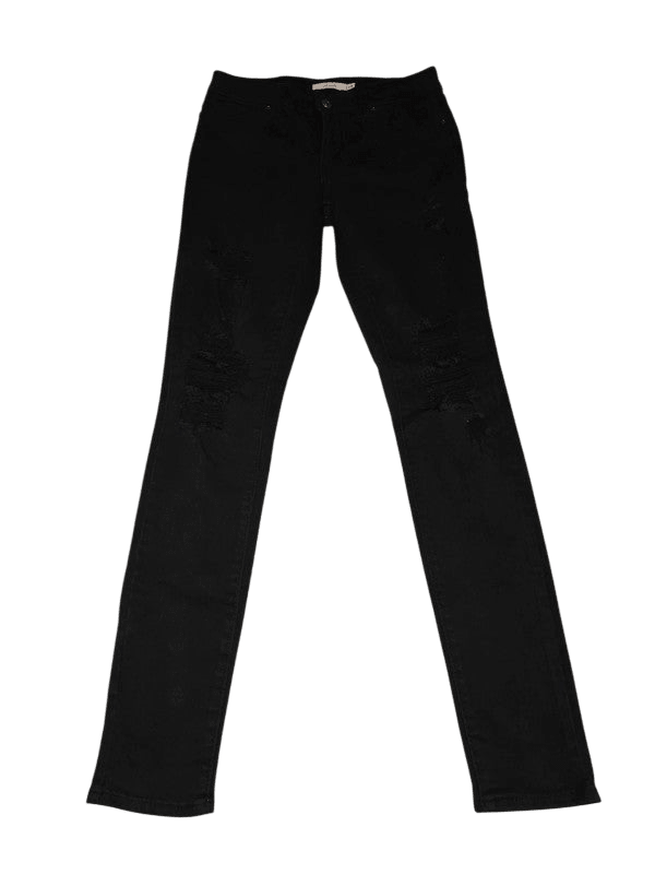 Women Levi's 711 Black Skinny W26 L30 (EU 36/S) Jeans