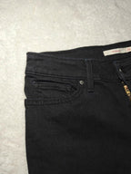 Women Levi's 711 Black Skinny W26 L30 (EU 36/S) Jeans