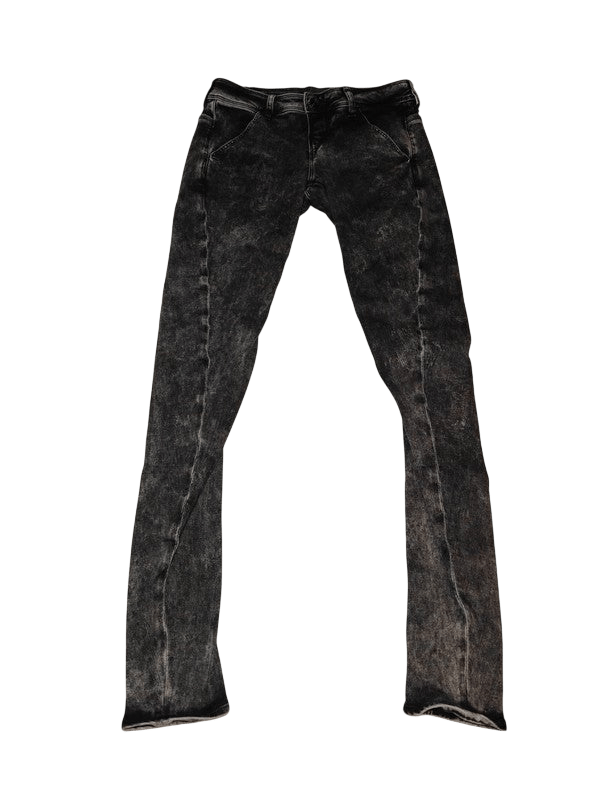 Women GUESS Rocket Black Grey Faded Skinny W25 L30 EU 34 XS Jeans