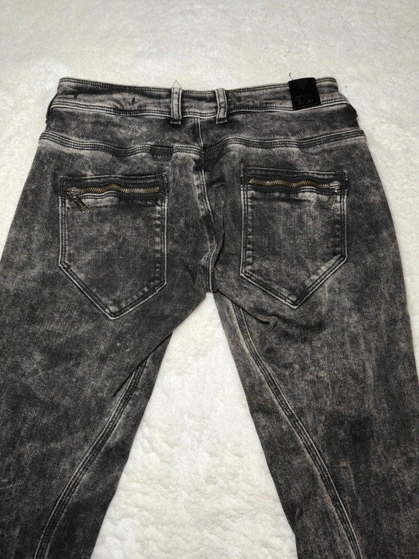 Women GUESS Rocket Black Grey Faded Skinny W25 L30 EU 34 XS Jeans