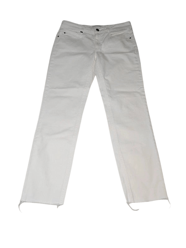 Women Hugo Boss Nelin White Straight W26 EU 36 S Jeans