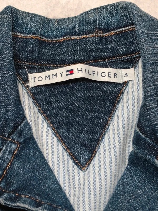Women Tommy Hilfiger ERO - ERO Blue Denim S Jacket