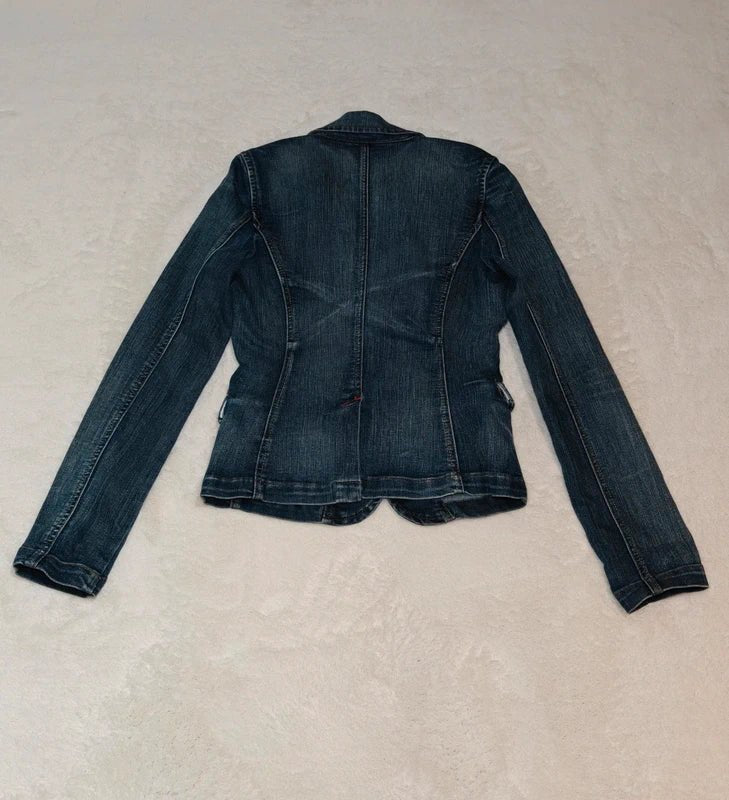 Women Tommy Hilfiger ERO - ERO Blue Denim S Jacket