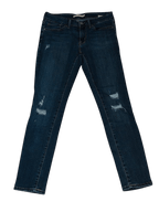 Women Levi's Blue Mid Rise Skinny W27 L30 EU 36 S Jeans