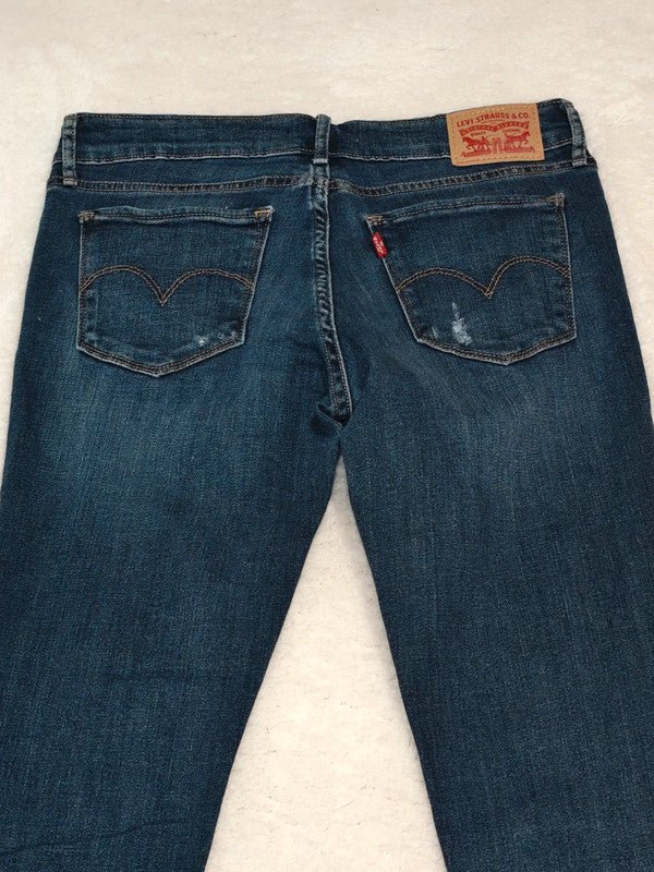 Women Levi's Blue Mid Rise Skinny W27 L30 EU 36 S Jeans