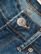 Women Levi's Blue Mid Rise Skinny W27 L30 EU 36 S Jeans