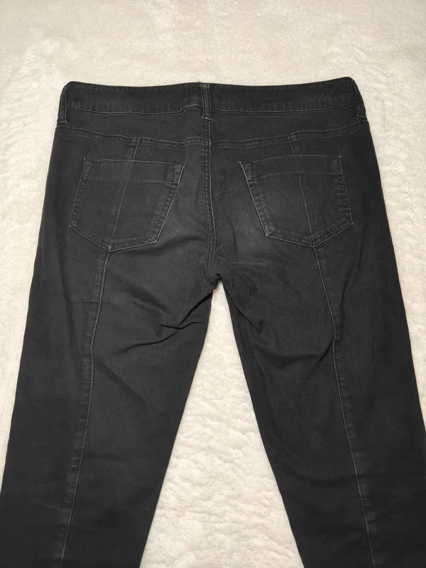 Women Diesel Black Faded Skinny W27 L32 (EU 36/S) Jeans