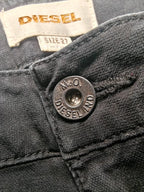 Women Diesel Black Faded Skinny W27 L32 (EU 36/S) Jeans
