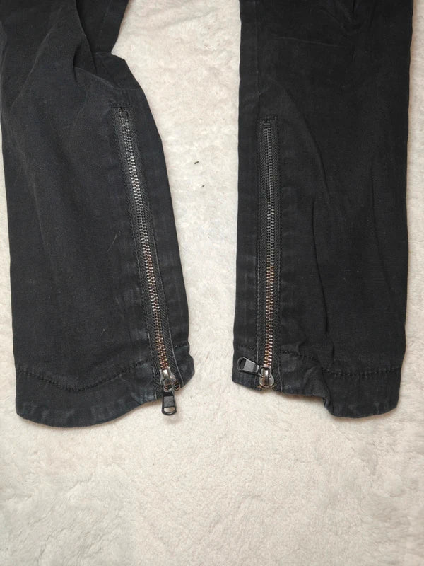 Women Diesel Black Faded Skinny W27 L32 (EU 36/S) Jeans