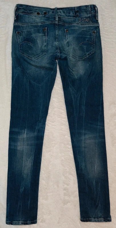 Women G - Star RAW Midge Blue Skinny W26 L32 (EU 36/S) Jeans