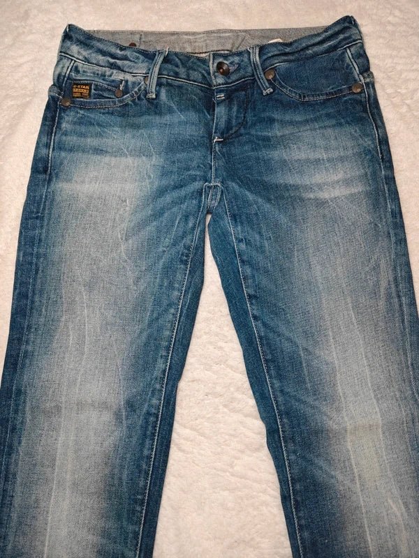 Women G - Star RAW Midge Blue Skinny W26 L32 (EU 36/S) Jeans