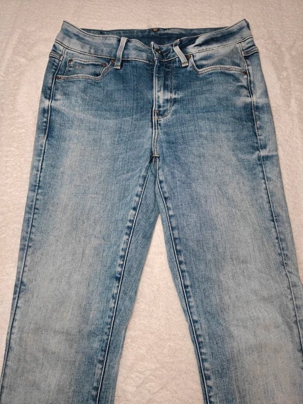 Women G - Star Raw Skinny Light Blue W26 L32 (EU 36/S) Jeans