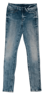 Women G - Star Raw Skinny Light Blue W26 L32 (EU 36/S) Jeans