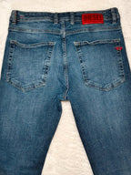 Men Diesel Blue Skinny W34 L30 Jeans