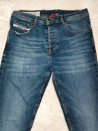 Men Diesel Blue Skinny W34 L30 Jeans