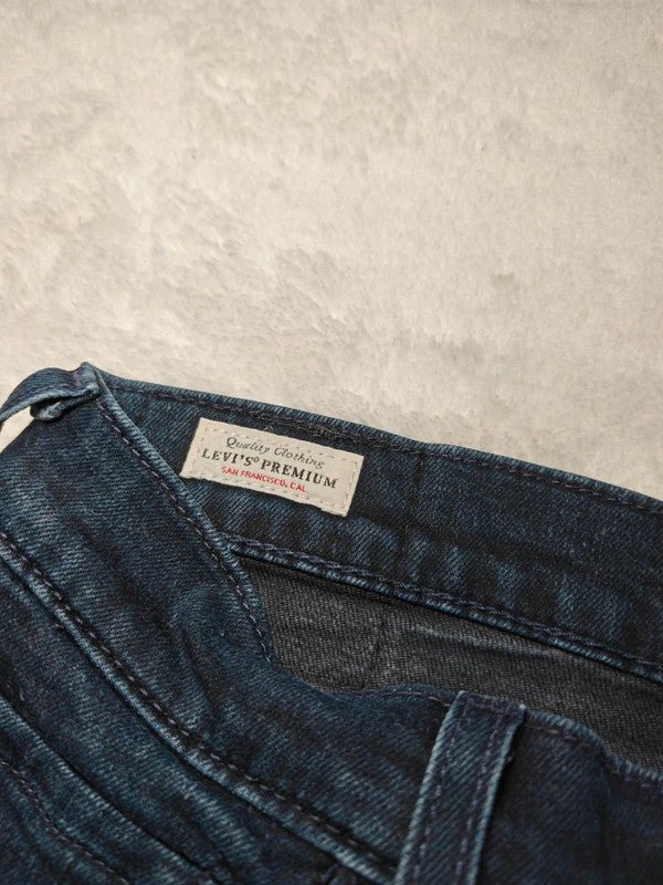 Women Levi's Skinny Taper Blue Skinny W29 L34 (EU 38/M) Jeans