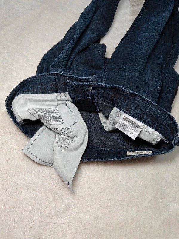 Women Levi's Skinny Taper Blue Skinny W29 L34 (EU 38/M) Jeans