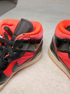 Women Air Jordan 1 Mid Hot Punch Black BQ6472-600 EU 39 Sneakers