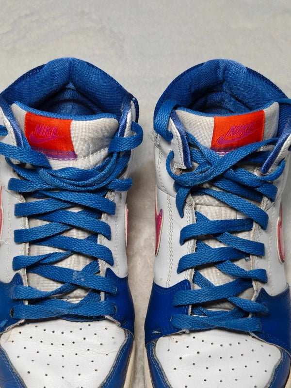 Junior Nike Backboard II Mid Blue Pink EU 37.5 Sneakers
