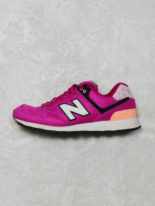 Women New Balance 574 Pink Black White WL574ASD EU 37.5 Sneakers