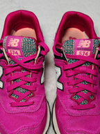 Women New Balance 574 Pink Black White WL574ASD EU 37.5 Sneakers