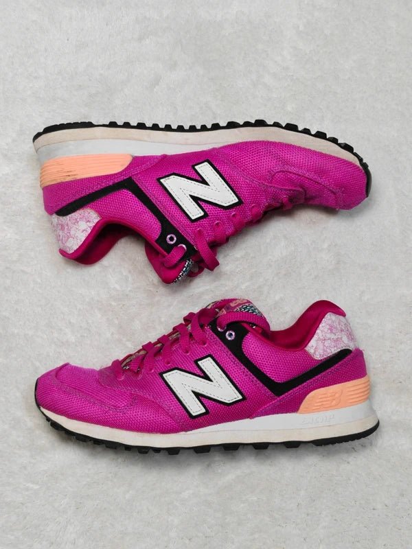 Women New Balance 574 Pink Black White WL574ASD EU 37.5 Sneakers