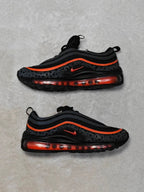 Kids Nike Air Max 97 GS Black Safety Orange EU 38 Sneakers