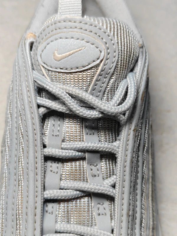 Kids Nike Air Max 97 GS Wolf Grey White EU 38.5 Sneakers