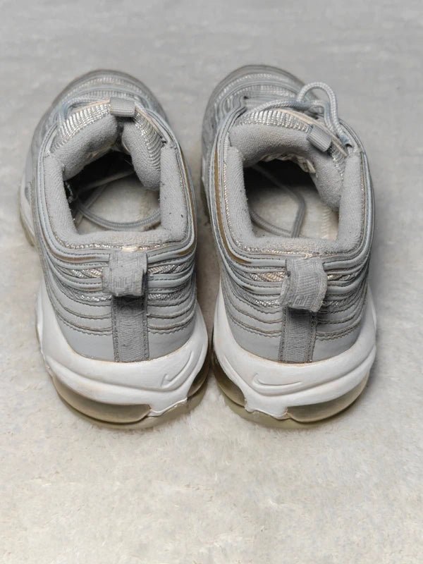 Kids Nike Air Max 97 GS Wolf Grey White EU 38.5 Sneakers
