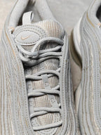 Kids Nike Air Max 97 GS Wolf Grey White EU 38.5 Sneakers