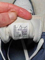 Men Air Jordan 1 Mid Obsidian White Metallic Gold EU 42 Sneakers